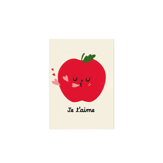 Pomme D'Amour Mini Card by Paperole