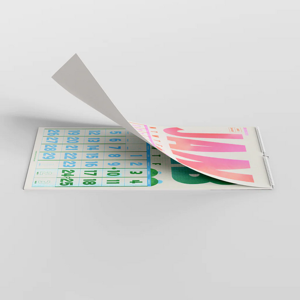 2024 Wall Calendar by Risotto
