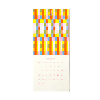 2024 Mini Hanging Calendar by Risotto