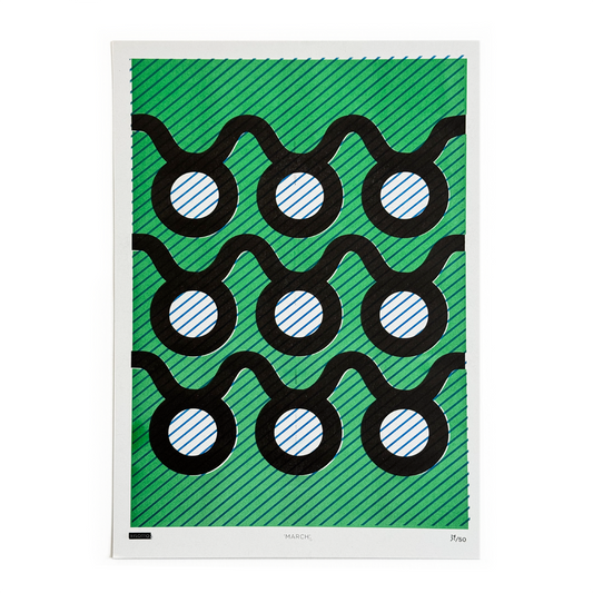 March A3 Print by Risotto