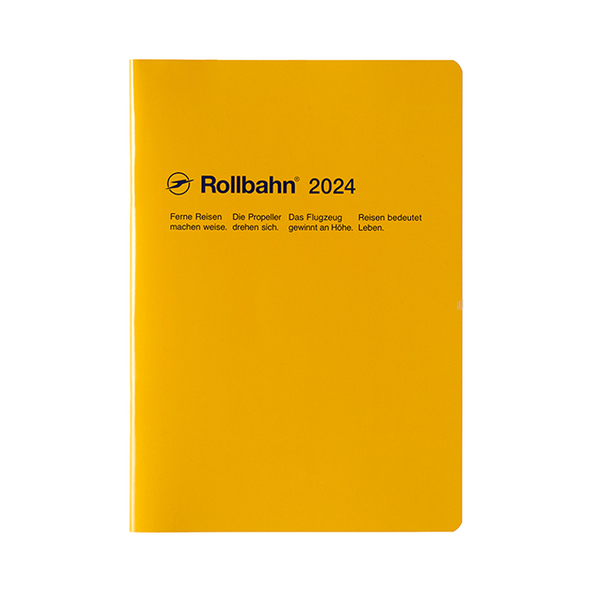 Rollbahn 2023-2024 A5 Monthly Planner by Delfonics