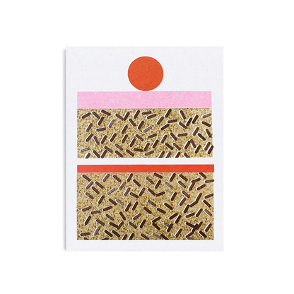 Cake Mini Card by Scout Editions