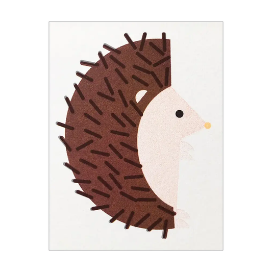 Hedgehog Mini Card by Scout Editions