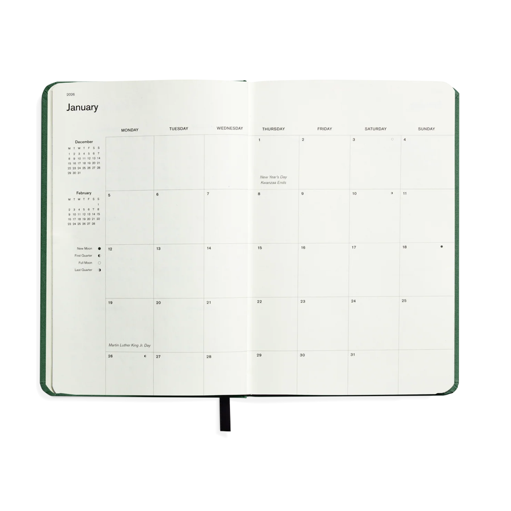 2026 Runwell Monthly & Weekly Planner by Shinola