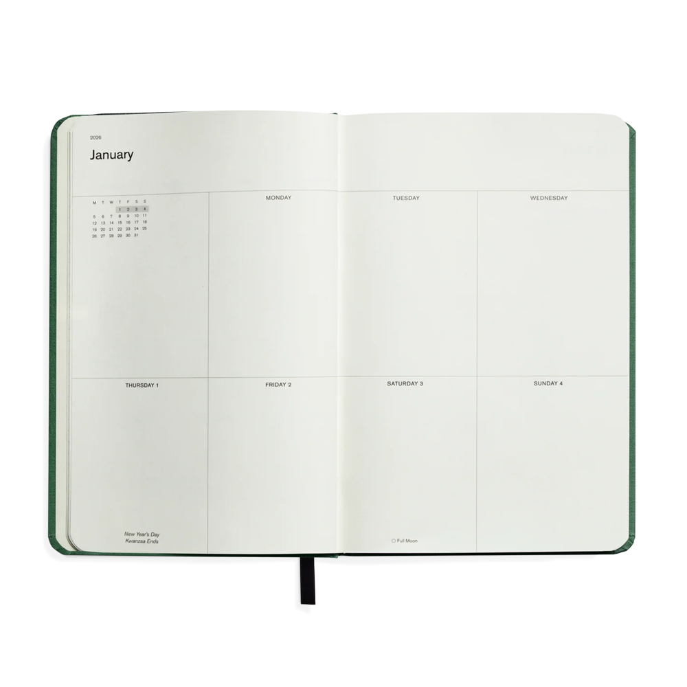 2026 Runwell Monthly & Weekly Planner by Shinola