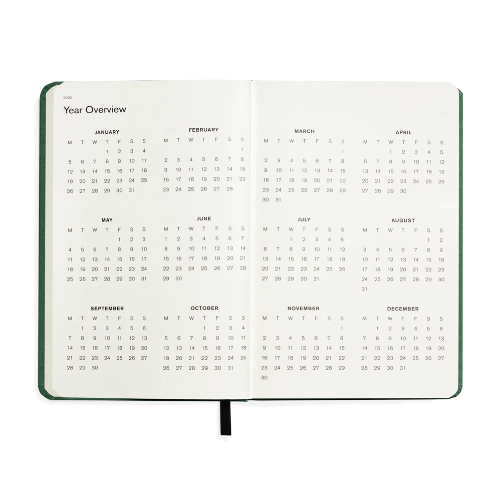 2026 Runwell Monthly & Weekly Planner by Shinola