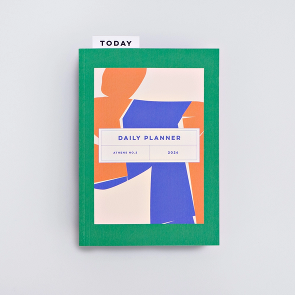 2024 Daily Planner Book by The Completist