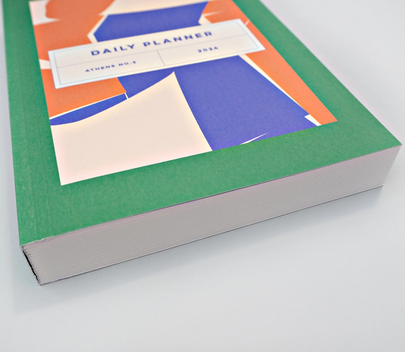 2024 Daily Planner Book by The Completist