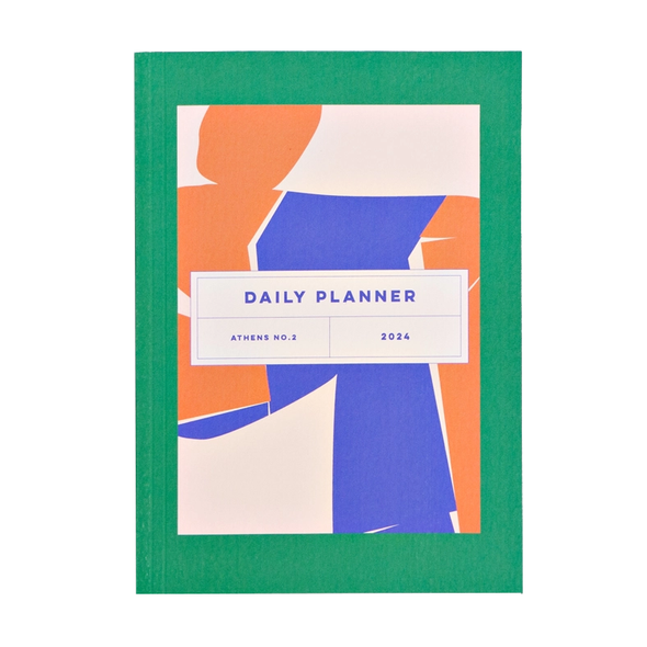 2024 Daily Planner Book by The Completist
