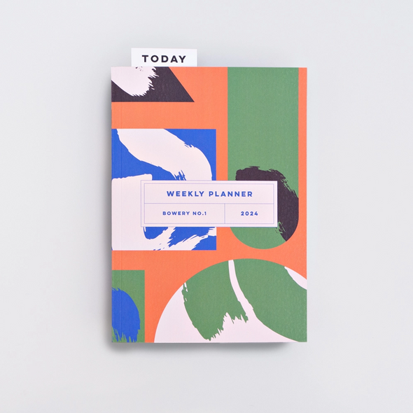 2024 Weekly & Monthly Planner by The Completist