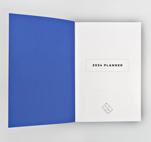 2024 Weekly & Monthly Planner by The Completist