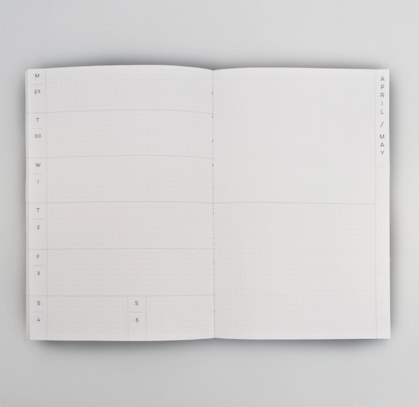 2024 Weekly & Monthly Planner by The Completist