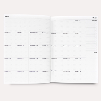 2026 Palau No. 1 Weekly & Monthly Planner by The Completist