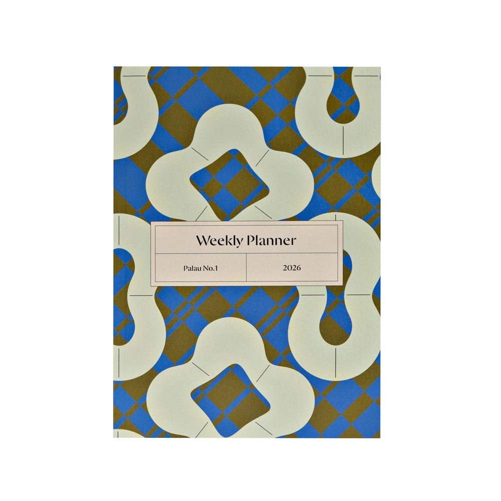 2026 Palau No. 1 Weekly & Monthly Planner by The Completist