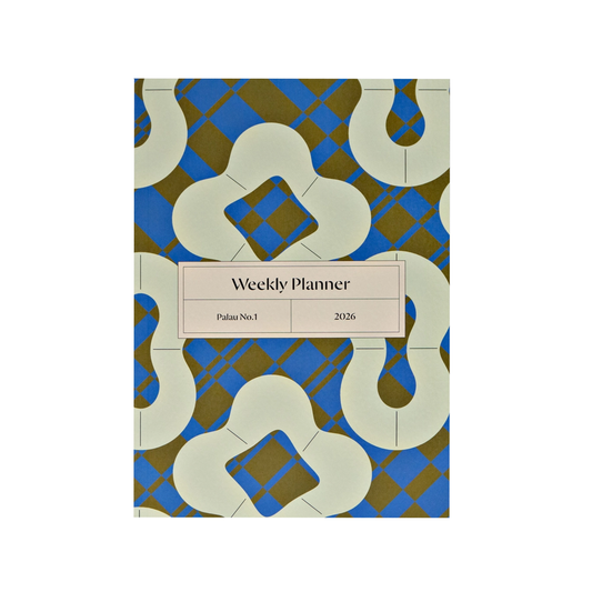 2026 Palau No. 1 Weekly & Monthly Planner by The Completist