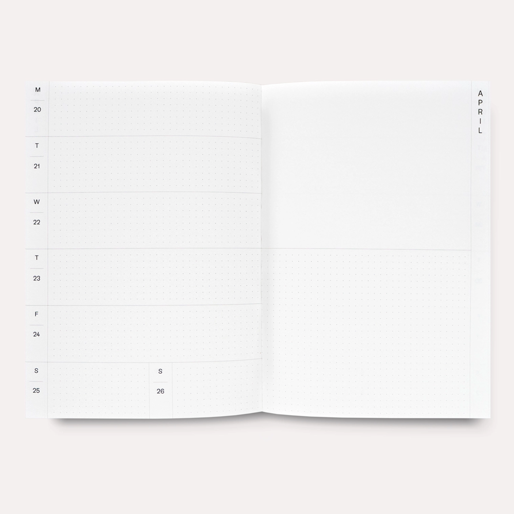 2026 Palau No. 1 Weekly & Monthly Planner by The Completist