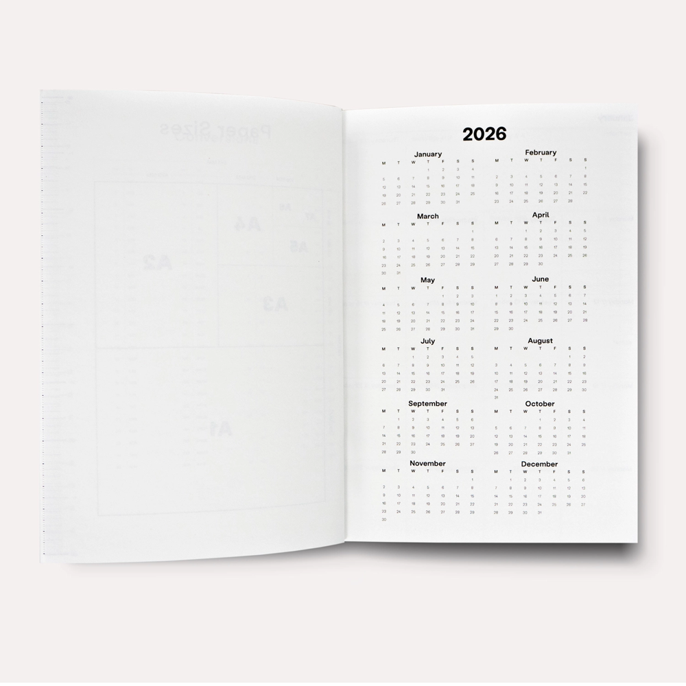 2026 Palau No. 1 Weekly & Monthly Planner by The Completist