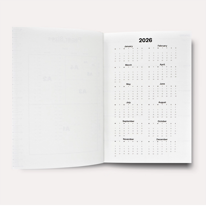 2026 Palau No. 1 Weekly & Monthly Planner by The Completist
