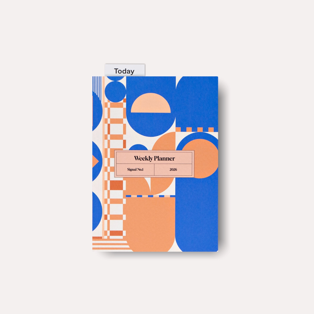 2026 Signal No. 1 Weekly & Monthly Pocket Planner by The Completist