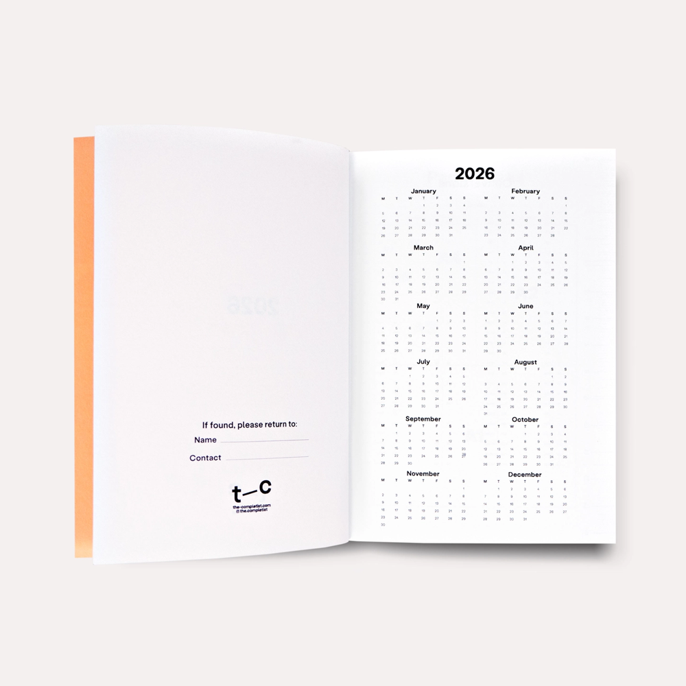 2026 Signal No. 1 Weekly & Monthly Pocket Planner by The Completist