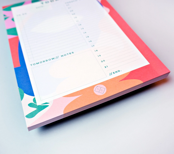 Daily Planner Pad Palm Springs by The Completist