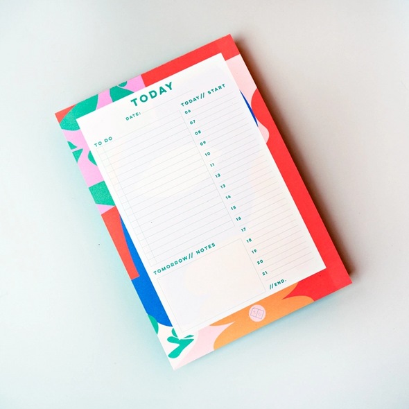 Daily Planner Pad Palm Springs by The Completist