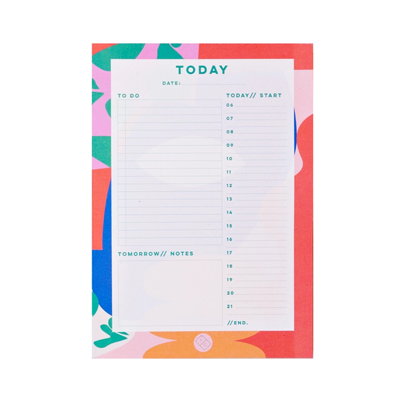 Daily Planner Pad Palm Springs by The Completist