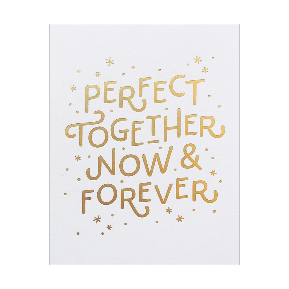 Perfect Forever Wedding Card by The Social Type