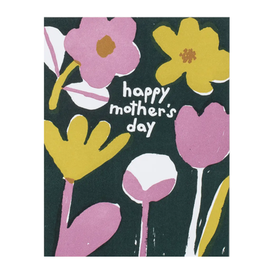 Tossed Floral Mother's Day Card by Egg Press