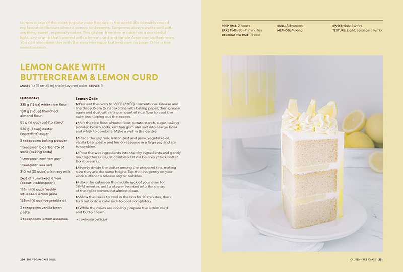 Vegan Cake Bible by Sara Kidd