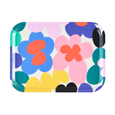 Micke Lindebergh Floral Burst Tray by Wrap