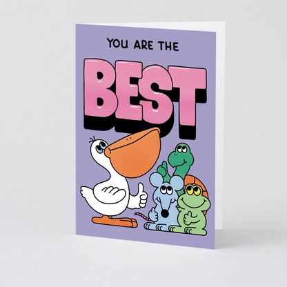 Tiago Majuelos You Are the Best Card by Wrap