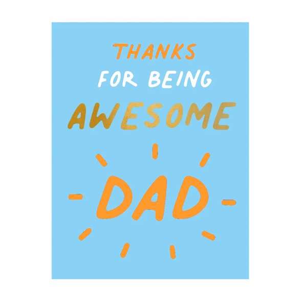 Awesome Dad Card by 1973