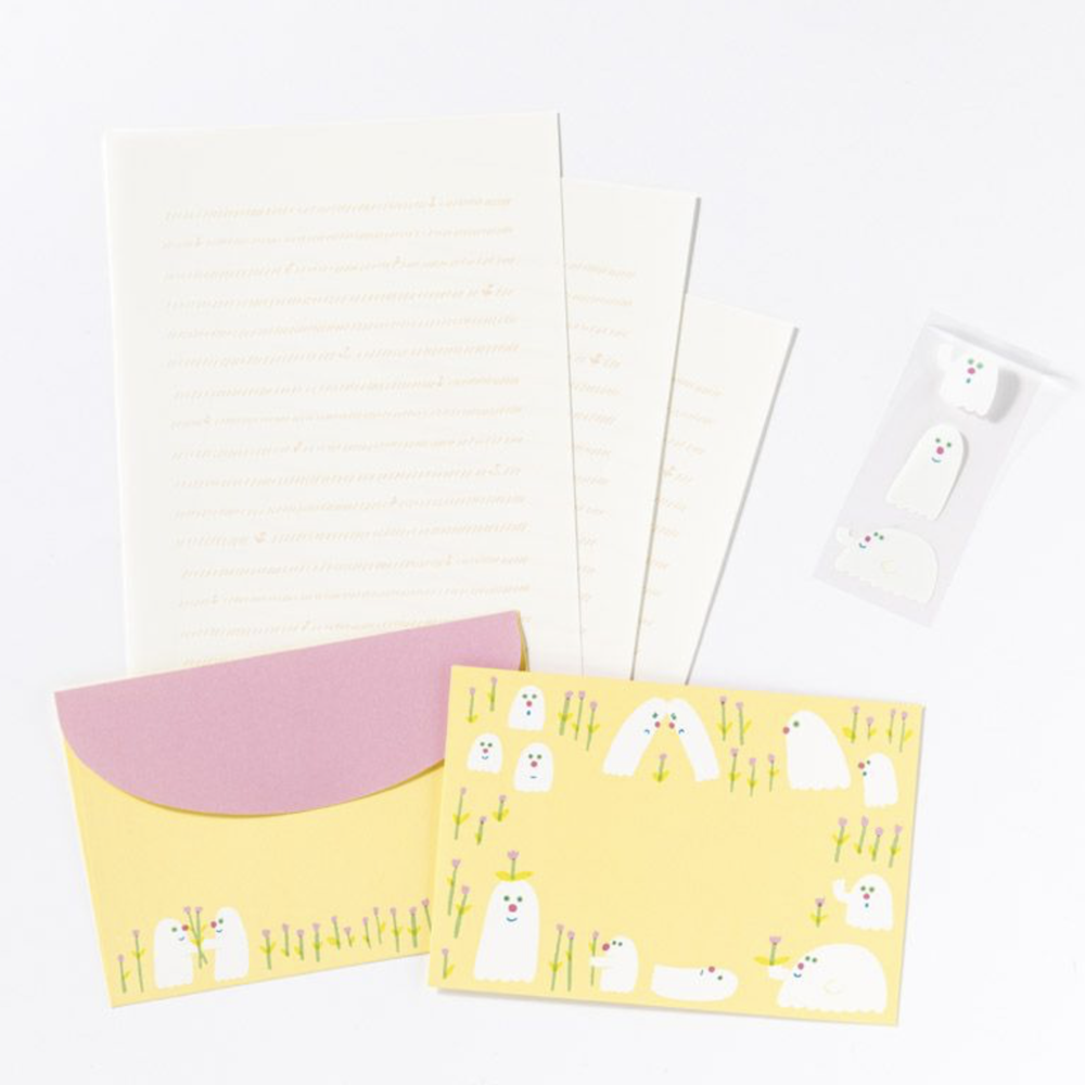 Hana Obake Letter Set by Aiueo – Little Otsu