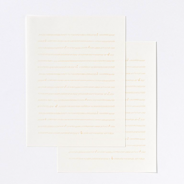 Hana Obake Letter Set by Aiueo