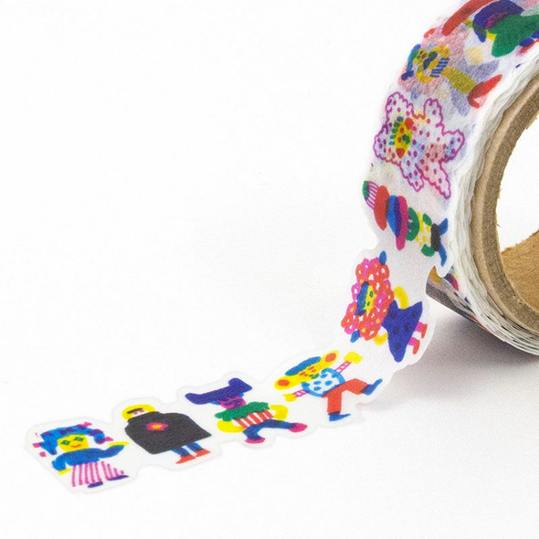 Fashion Monster Katanuki Masking Tape by Aiueo