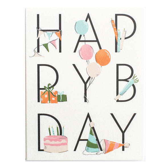 Amy Heitman HAPPY BDAY Card