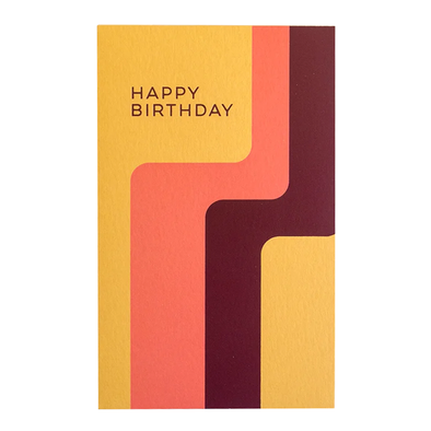 Pimenton Happy Birthday Card by Anemone Letterpress