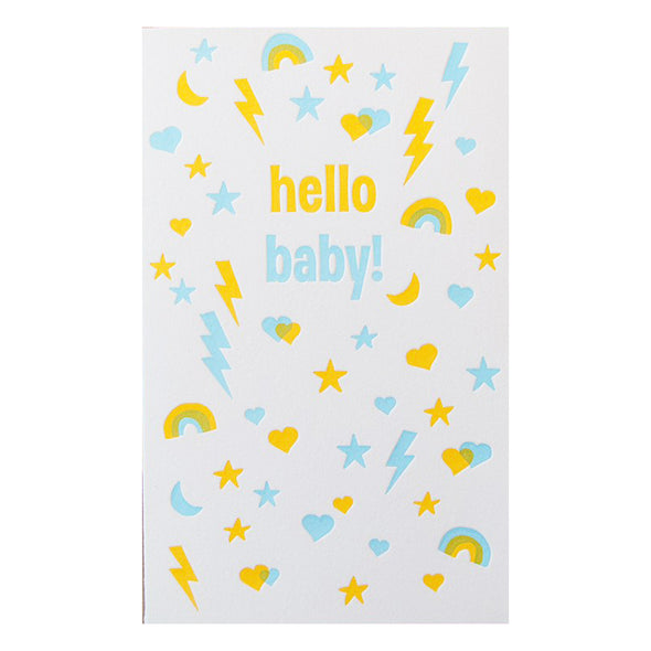 Busy Baby Card by Anemone Letterpress