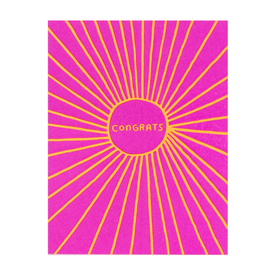 Congrats Sunbeam Card by Ashkahn
