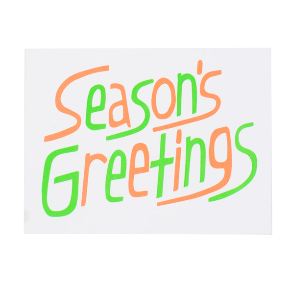 Season's Greetings Card by Ashkahn