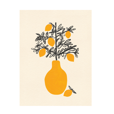 B.D. Graft Lemon Tree Card by Wrap