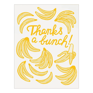 Banana Thanks Card by The Good Twin
