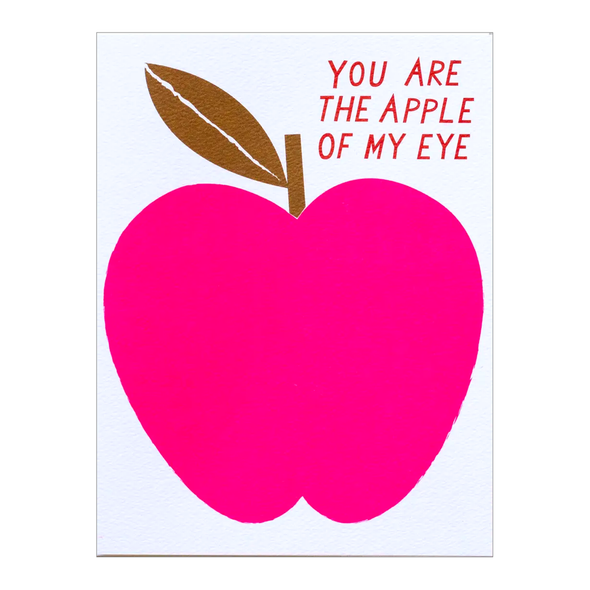 Apple of My Eye Card by Banquet Workshop