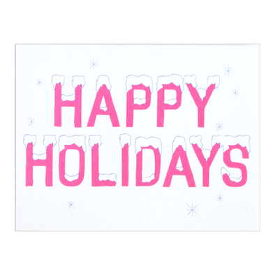 Happy Holidays Card by Banquet Workshop