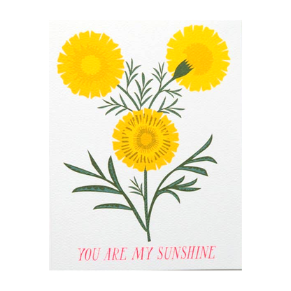 You Are My Sunshine Card by Banquet Workshop