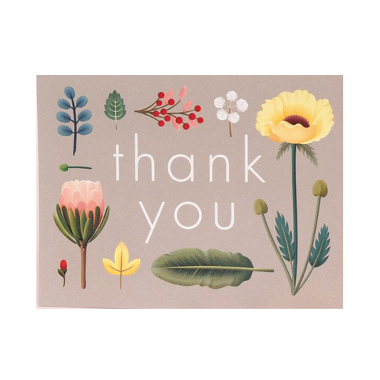 Spring Bloom Thank You Card by Clap Clap