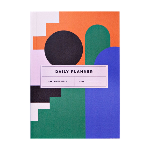 Daily Planner Book by The Completist