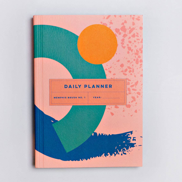 Daily Planner Book by The Completist