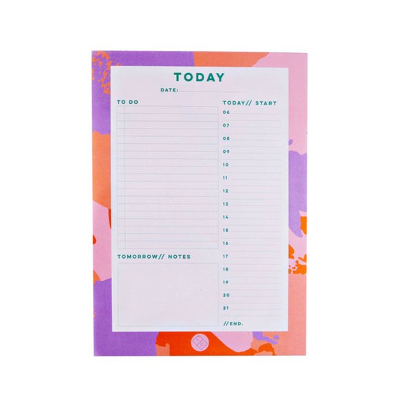 Daily Planner Pad by The Completist